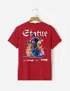 White and Red Spartan Warrior Maximalist Streetwear T-shirt Design (1).webp