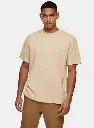 Men's Light Stone Oversized T-Shirt.webp