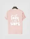 Quotes Printed Cotton T-Shirt 6 Color Option