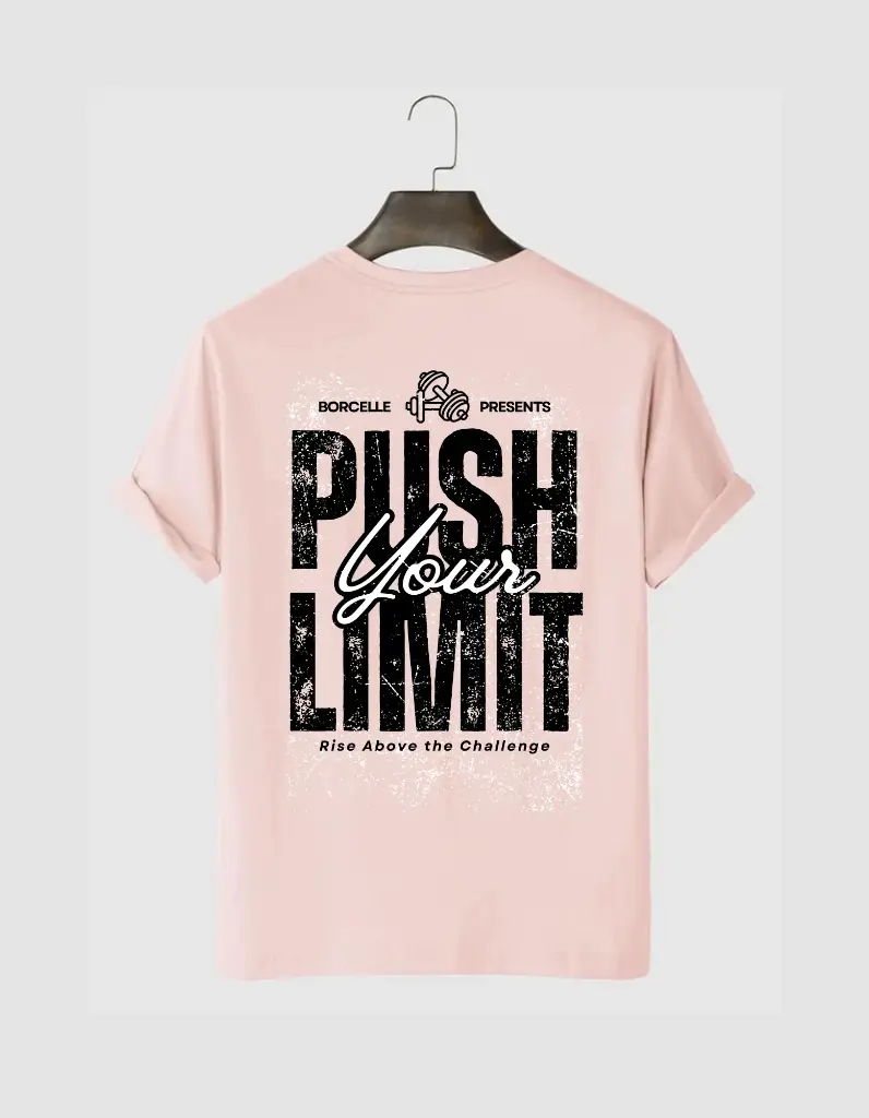 Half Selves Printed Cotton T-Shirt for GYM Multi Color Options 