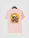 Printed half Selves Unisex Cotton T-Shirt 5 Color Option