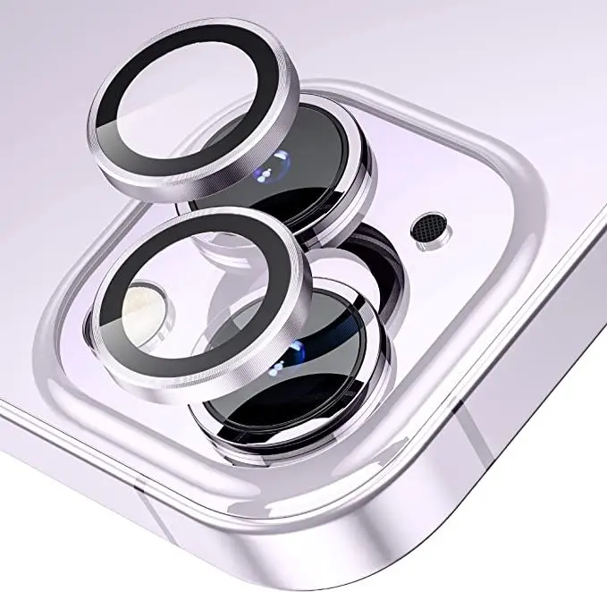 Camera Lens Glass Protector for Apple iPhone 15 (Pack of: 2)