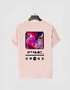 Music Screen Printed Half Selves Cotton T-Shirt, Multi Color Option