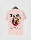 Spartan Printed Half Selves Cotton T-Shirt ( Multi Color)