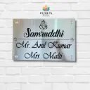Brush Mate SS Nameplate For Home With Custom Size