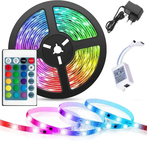 RGP LED Strip Light Operated with Remote