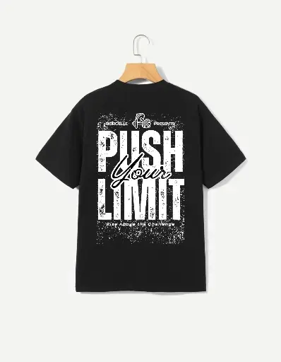 Half Selves Printed Cotton T-Shirt for GYM Multi Color Options 