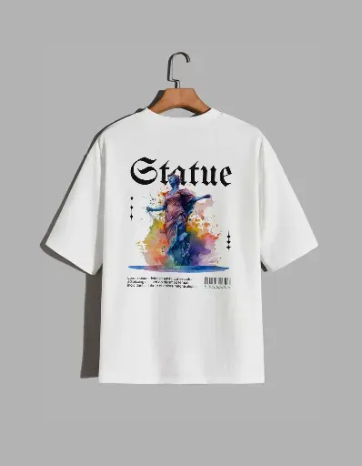 Printed Half Selves Cotton T-shirt (Multi Color Option)